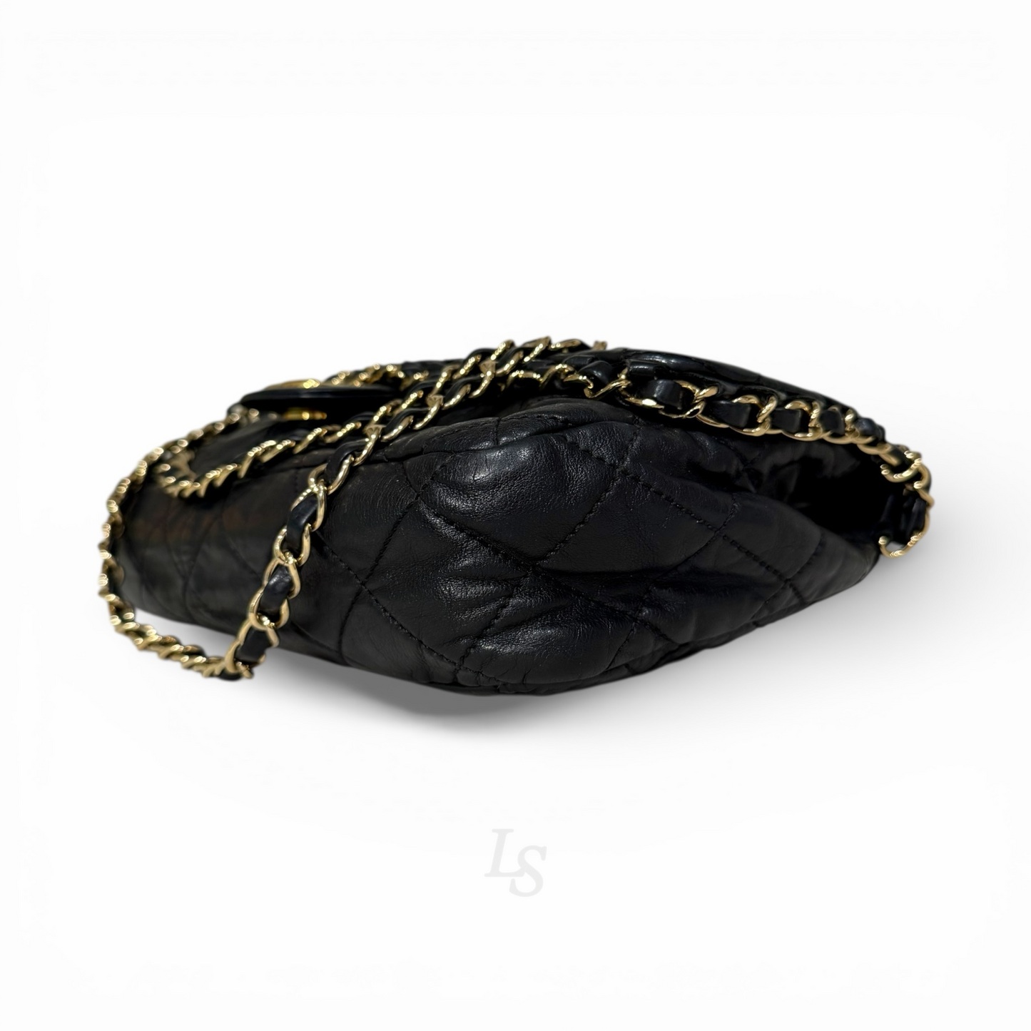 Chanel Calfskin Flap Bag - Black
